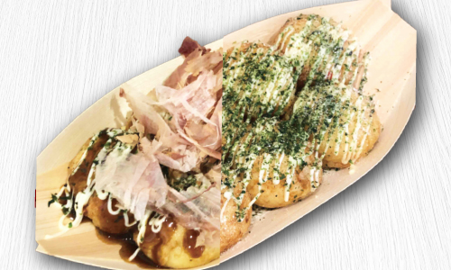 板橋区仲宿【たこ焼き いわっち！】自慢のお好きなソースの組み合わせ