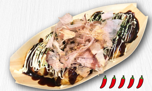 板橋区仲宿【たこ焼き いわっち！】自慢の激辛ソース